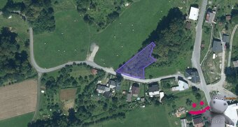 Prodej stavebního pozemku o velikosti 1 161 m2, obec Velké K - 4