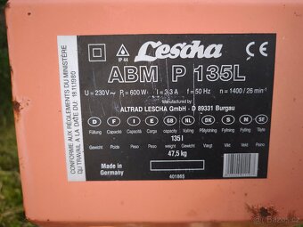 Míchačka Lescha 135 L - 4