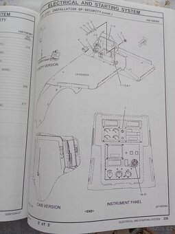 Nabízím návod a katalog na dozer CAT D5N - 4