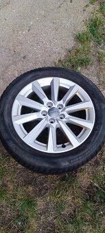 16" Alu kola Audi 195/55/16 zimní 7.5mm - 4