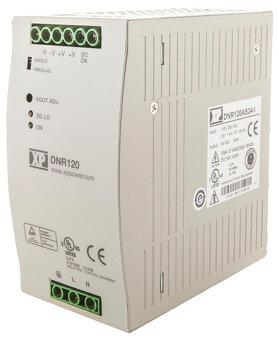 Napájecí zdroje na DIN lištu - 24V/18W, 120W - DNR18; DNR120 - 4