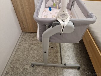 CHICCO Postýlka Next2Me Magic Evo - Grey Mist - 4