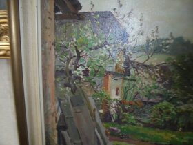 OBRAZ OLEJ NA PLÁTNĚ-Č.SUCHARDA 1925 - 4