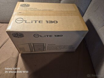 PC skříň Cooler Master Elite 130 – nová, mini ITX - 4