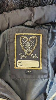 Dívčí zimní kabátek C&A - 4