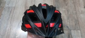 Nová Helma na kolo MTF l/xl černočervená - 4