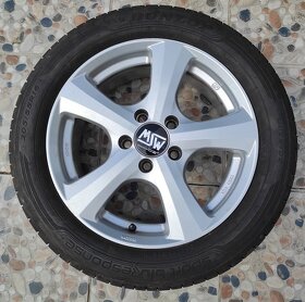 Sada kola alu disky R16 5x112 + letní pneu Dunlop 205/55/R16 - 4