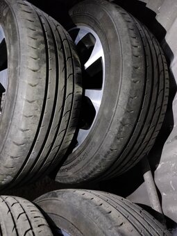4ks alu disky orig. Nissan 5x114,3 R18 pneu 215/55 R18 - 4