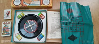 Retro hry -Roulette,Inspiro a další,cena za komplet149,-kč. - 4