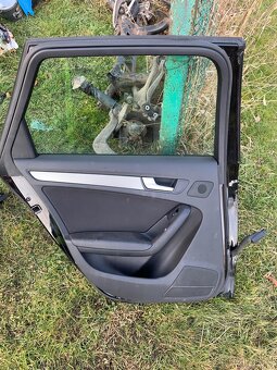 Levé zadní dveře Audi A4 B8 - 4