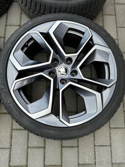 Použité Originál alu kola skoda octavia IV Rs 225/40/r19 - 4