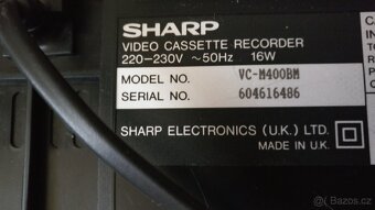 Videorekordér Sharp - 4
