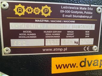 Drapák na dřevo, kleště na kulatinu - 4