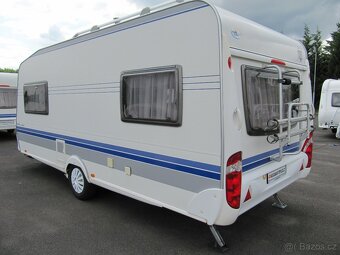 Prodám karavan Hobby 495 UL,r.v.2008 + mover, satelit , stan - 4