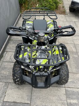 Dětská čtyřkolka Toronto 125cc 1G7 Deluxe -zelené grafi - 4