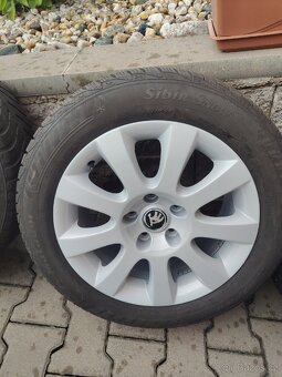 ALU disky originál Škoda 5x112 r16 - 4