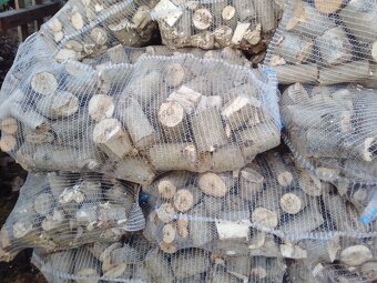 palivové dřevo špalíky pytlované od 80,-Kč za pytel - 4