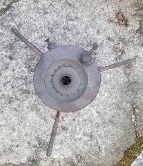 Starožitný švédský mosazný vařič stáří 70 let zn. Primus - 4