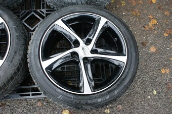 hezka dvoubarevna alu 17 Brock VW Seat Audi Skoda zimni pneu - 4