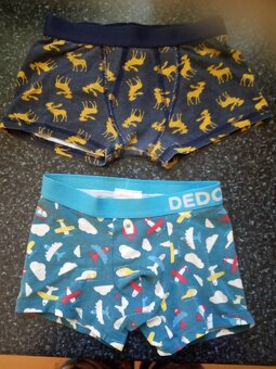 Chlapecké tílko, slipy, boxerky-vel. 104/110/116 - 4