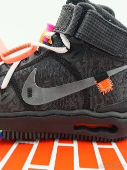 Nike air force one mid/offwhite - 4