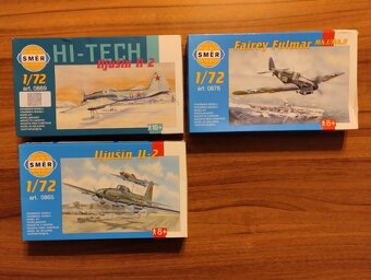 Modely letadel,Směr,plastové stavebnice. - 4