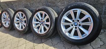 Originál alu BMW 5 5x120 225/55 R17 - 7mm - 4