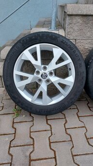 Disky originální Škoda Yeti, Octavia Scout 5x112 R17 Polar - 4