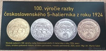 100. výročí ražby Československého 5-ti haléře - 4