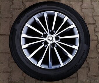 Alu kola originál Škoda Kodiaq 5x112 R18 Trinity - 4