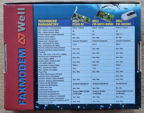 Faxmodem WeLL PCI56-SC V.92 - 4