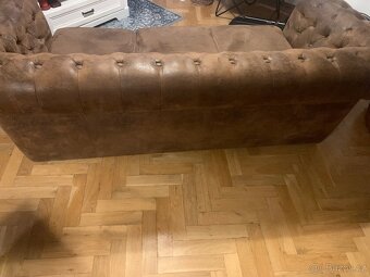 Chesterfield sedací souprava - 4