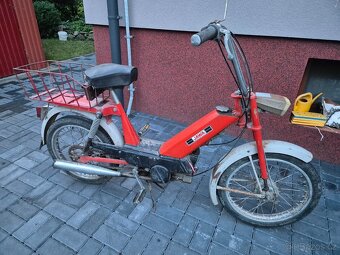 Babetta 207 s kartičkou, červená původní 2. - 4