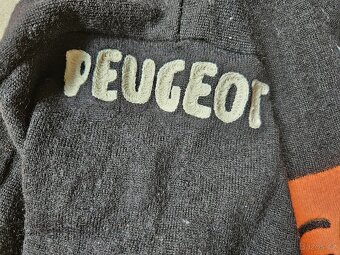 Retro vlněný italský dres Peugeot - 4