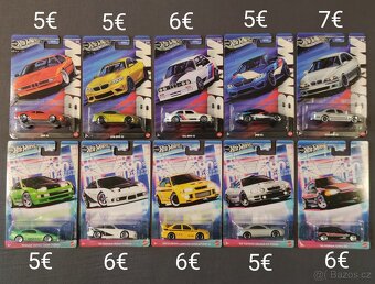 Hot Wheels kusovky zo sérií - 4