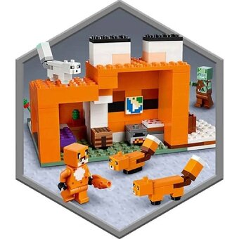 Lego Minecraft 21178 - Liščí domek - 4
