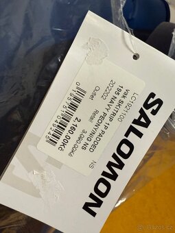 Salomon Skitrip 1 Pair Padded 195 Navy Peony LC1921100 - 4