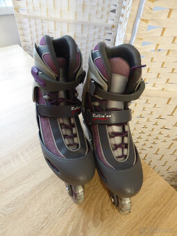 Kolečkové brusle vel. 40 nepoužité - 4