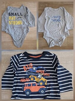 Chlapecké oblečení vel. 74 - 4