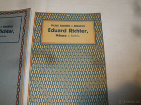 Staré reklamní cedule na kartonu - 4