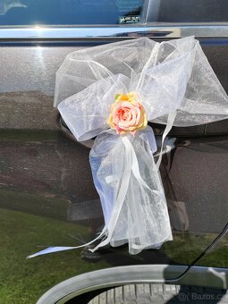 Svatební výzdoba na auto - 4