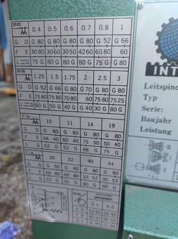 Soustruh Interkrenn IKD 400, stolovy soustruh - 4