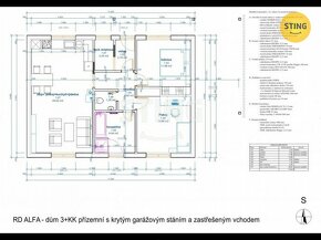 Prodej novostavby 3+kk s pozemkem 900m2, Police u Ús, 128597 - 4