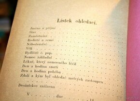 USTANOVENÍ O PROHLÍDCE MRTVÝCH (vyd. 1894) - rarita - 4