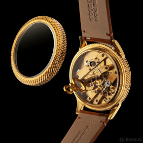 CHARLES.E.JACOT 1870 švýcarské náramkové / kapesní hodinky - 4