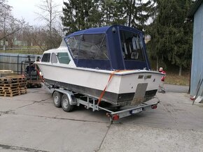 SLEVA Ancas Queen 24 v rozdělaném stavu Loď za cenu biminy. - 4
