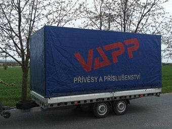 Přívěs Vapp 2.46 , valníkový s plachtou - 4