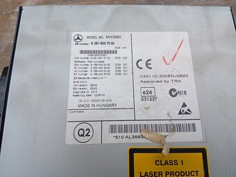 MERCEDES BENZ R V251, W251, ORIG. RÁDIO - 4