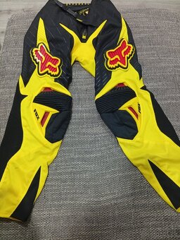 Prodám 2x použité kalhoty FOX na motocross, enduro, čtyřkolk - 4