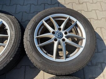 4x al kola 5x120 17 + pneu letní 215/60 R17C - 4